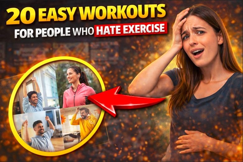 20 Easy Workouts for People Who Hate Exercise
