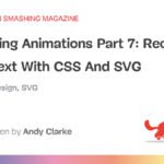 Smashing Animations Part 7: Recreating Toon Text With CSS And