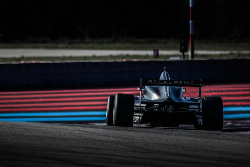 Illustrative photograph of a Formula 4 racing car at Circuit Paul Ricard; not the 2026 United States Grand Prix. Photo: Clément Delacre / Unsplash.