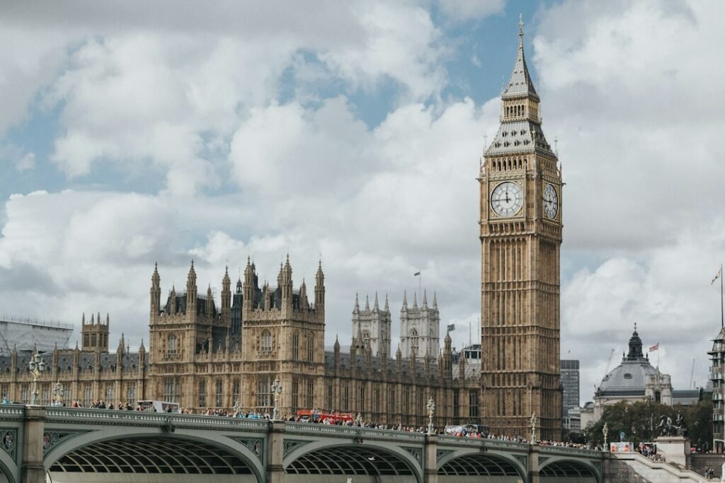 The Palace of Westminster and Big Ben in London, illustrative photograph for UK Budget 2026 coverage